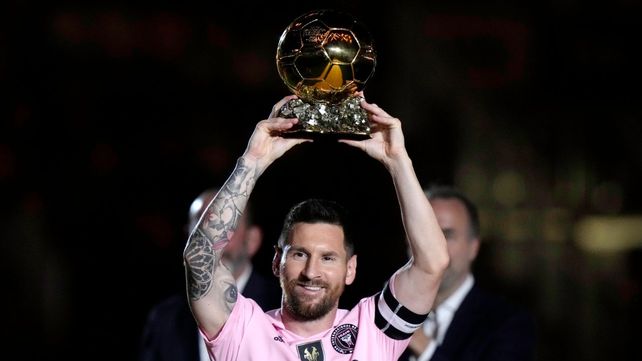Lionel Messi es el máximo ganador del Balón de Oro con ocho galardones.