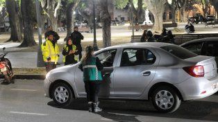 Controles de tránsito de la Municipalidad de Santa Fe