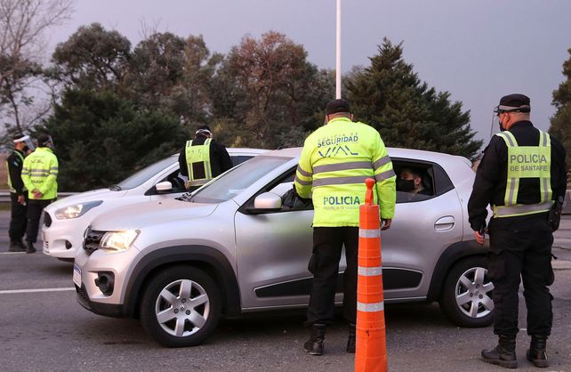 Controles en las rutas santafesinas