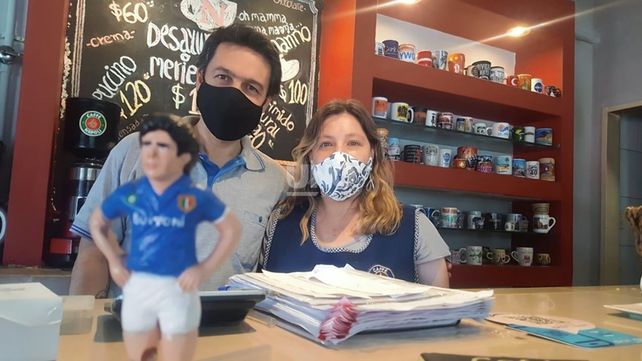 Caffé Napoli. En pleno corazón santafesino