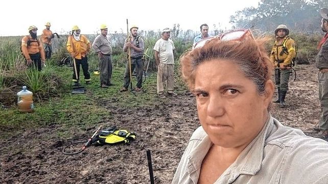 Incendios en Corrientes. Reserva Don Luis