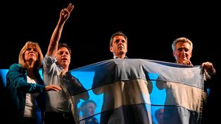 Sergio Massa, exponente de la dirigencia política que Javier Milei etiquetó como casta, ante su gran oportunidad de llegar a la Presidencia.&nbsp;