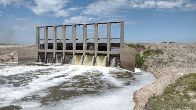 Infraestructura hídrica. La inversión del gobierno provincial fue de $58.000 millones en obras.