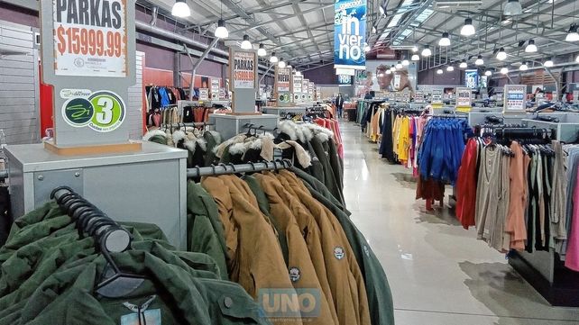 El rubro indumentaria vendió muy esta temporada