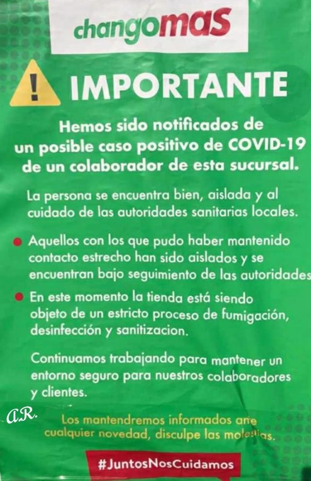 Changomas Paraná cerrado por un caso sospechos de Covid-19&nbsp;
