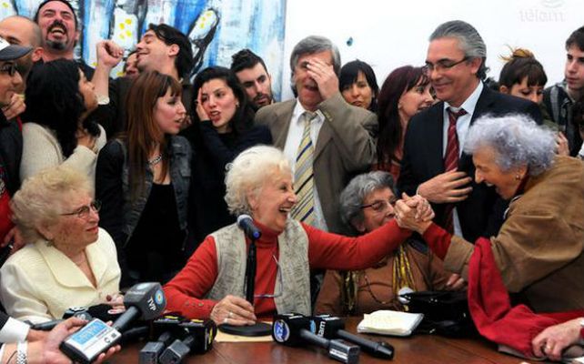 La presidenta de Abuelas de Plaza de Mayo logró recuperar a Guido