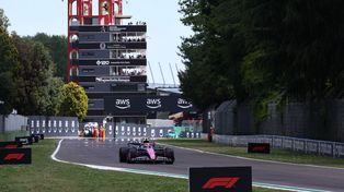 Colapinto fue el más rápido una vuelta y va escalando posiciones en Imola