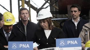 Patricia Bullrich participó de la quema de 460 kilos de cocaína.&nbsp;