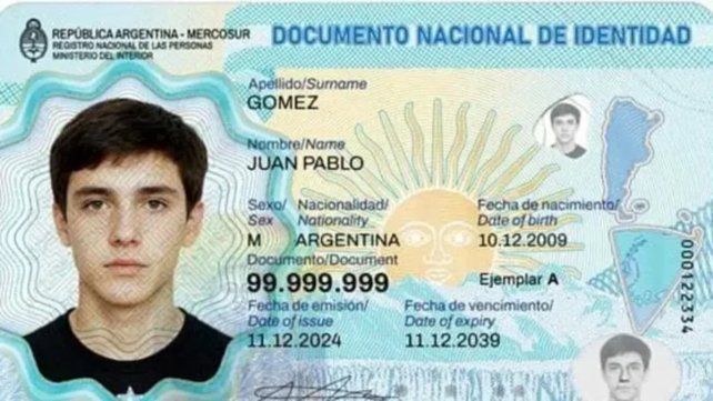 El Gobierno aumenta los costos del DNI y el pasaporte a partir del viernes.