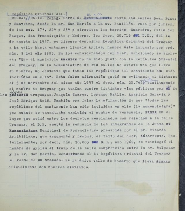 Diccionario de Rosario de Wladimir Mikielievich. Archivo Documental, Museo de la Ciudad de Rosario.