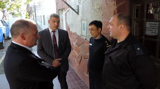 Henn se reunió con autoridades policiales de Frontera