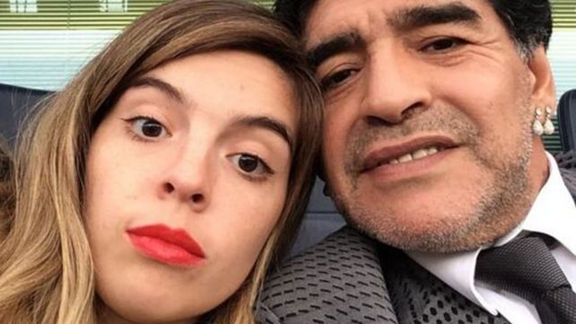 Dalma Maradonale dedicó un emotvio mensaje a Diego&nbsp;