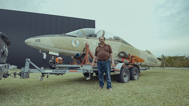 El reencuentro tan esperado entre Crippa y su avión