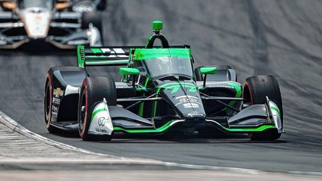 Canapino fue 19º en la Road América por el IndyCar