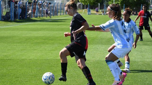 El conjunto femenino de Newells se presentó en el predio Tita Mattiussi de Racing.