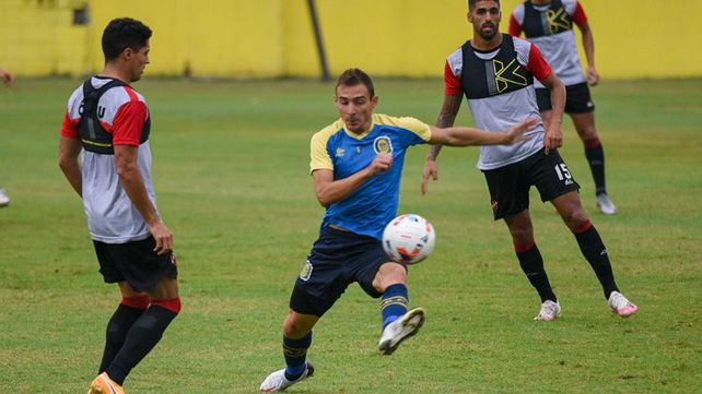 Central ganó el amistoso con Patronato con un doblete de Marco Ruben