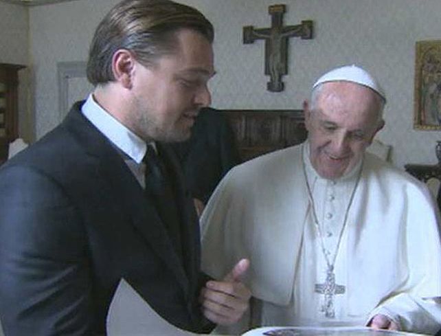 Di Caprio recibió un reconocimiento en el Foro de Davos.