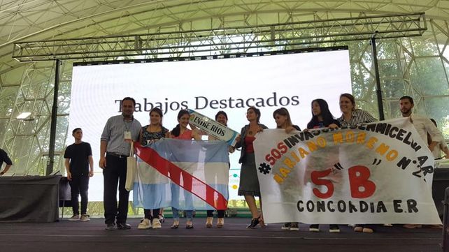 Impronta. La titular del CGE destacó el nivel de premiaciones en la Feria Nacional de Innovación Educativa.