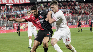 Newells no la está pasando bien ante Barracas Central.