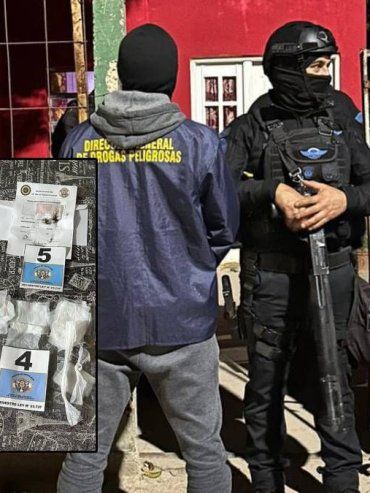 Dos detenidos en San Benito: investigan si usaban un posnet para cobrar la venta de droga