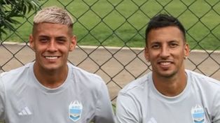 Facundo Navaja junto a Lionel Vangioni, dos de las nuevas caras de Riberas del Paraná.&nbsp;