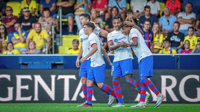 Barcelona venció 4-3 a Villarreal.