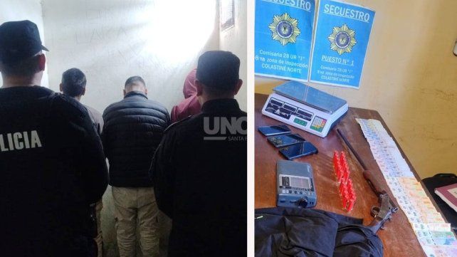 Allanamientos en Colastiné Norte: detienen a tres delincuentes y secuestran armas y municiones