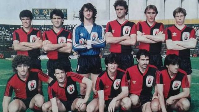 Ramos en el plantel que se consagró campeón en el 88.