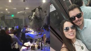 Pánico en un casamiento: Fue una desgracia con mucha suerte