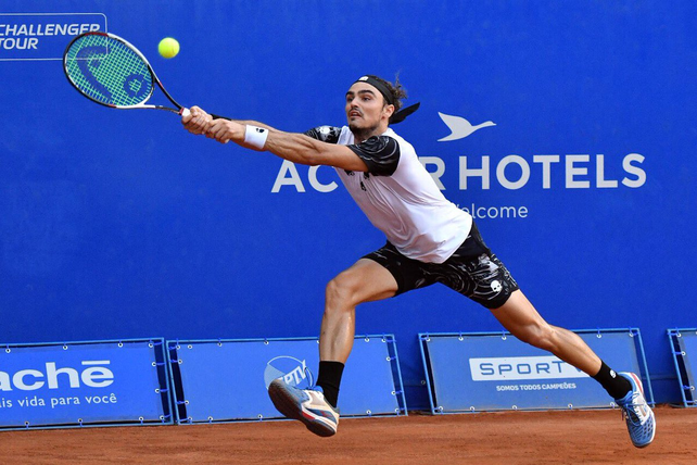 Tenis: Andrea Collarini, eliminado del Challenger de Biella
