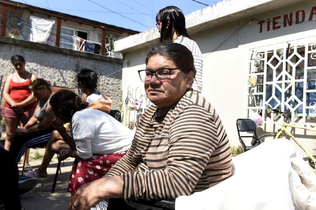 Olga, la madre de la víctima.