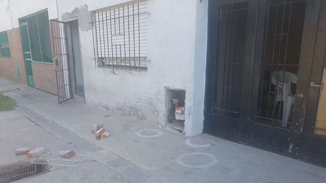 Las fotos de cómo quedó el barrio sacudido por la balacera