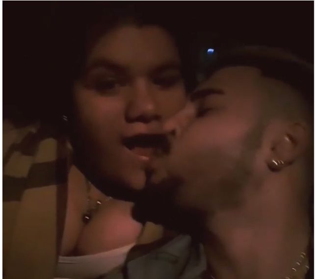¡On fire!: El video de Morena Rial y su novio a los besos