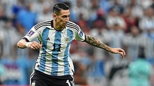 Di María entrenó con normalidad y apunta a ser titular frente a Países Bajos.