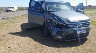 El accidente de tránsito fue cerca de Molino Doll, Departamento Victoria.
