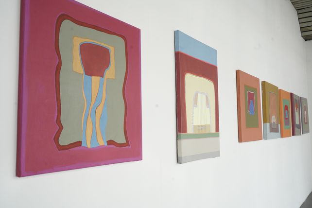 Interior de la muestra 