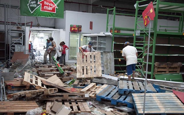 San Miguel de Tucumán fue una de las ciudades más castigadas por los saqueos y la violencia.