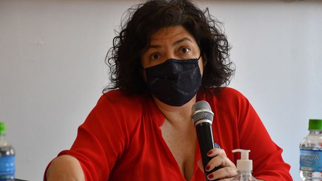 La ministra de Salud de la Nación
