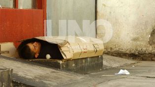 Llegó el frío y hay cerca de 20 personas viviendo en la calle