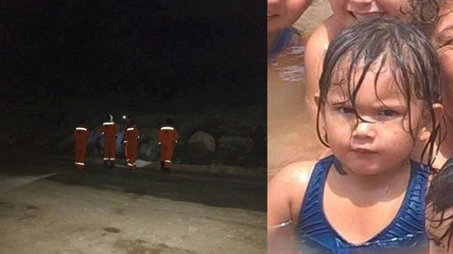 Reanudaron la búsqueda de la bebé extraviada en Valle María