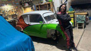 Brisa Ramos prepara su Fiat 600 para correr la temporada 2026.