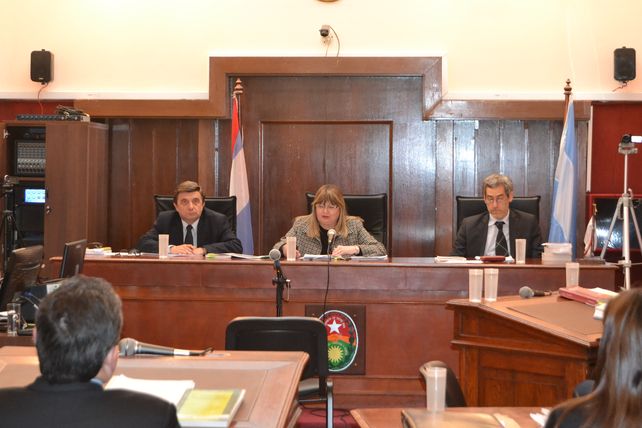 Tribunal. Tras los alegatos tienen 10 días para dar un veredicto.(Gentileza Debate Pregón)