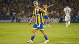 Santi López lleva cinco partidos seguidos como titular en Central. En casi todos fue el mejor del equipo.