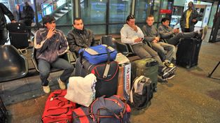 El paro de micros de larga distancia duró apenas una hora