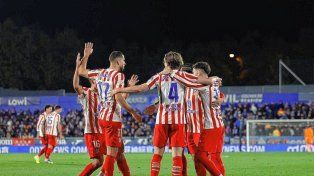 Atlético de Madrid venció a Getafe.