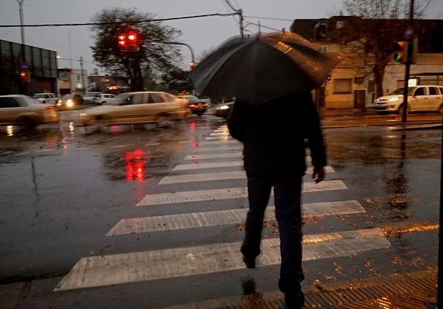 Rosario espera mal tiempo para hoy y mañana. (Foto de archivo).