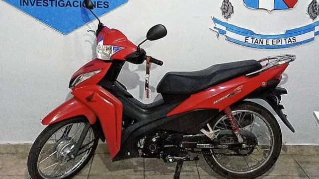 Cámaras de seguridad permitieron aclarar el robo de una moto