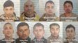 Los nueve evadidos de la Subcomisaría de La Guardia 