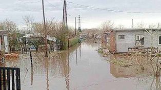 Monte Cristo sin clases y con 300 evacuados tras temporal de lluvia, viento y granizo