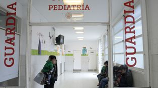 Foto de archivo. La guardia pediátrica del hospital Roque Sáenz Peña y la ola polar